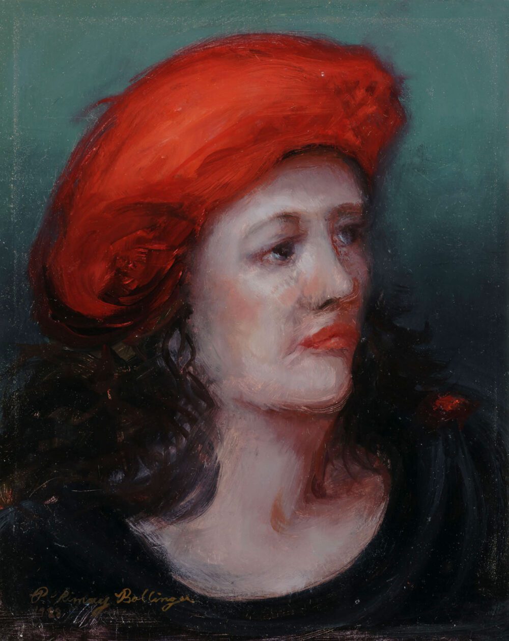 Girl in Red Beret