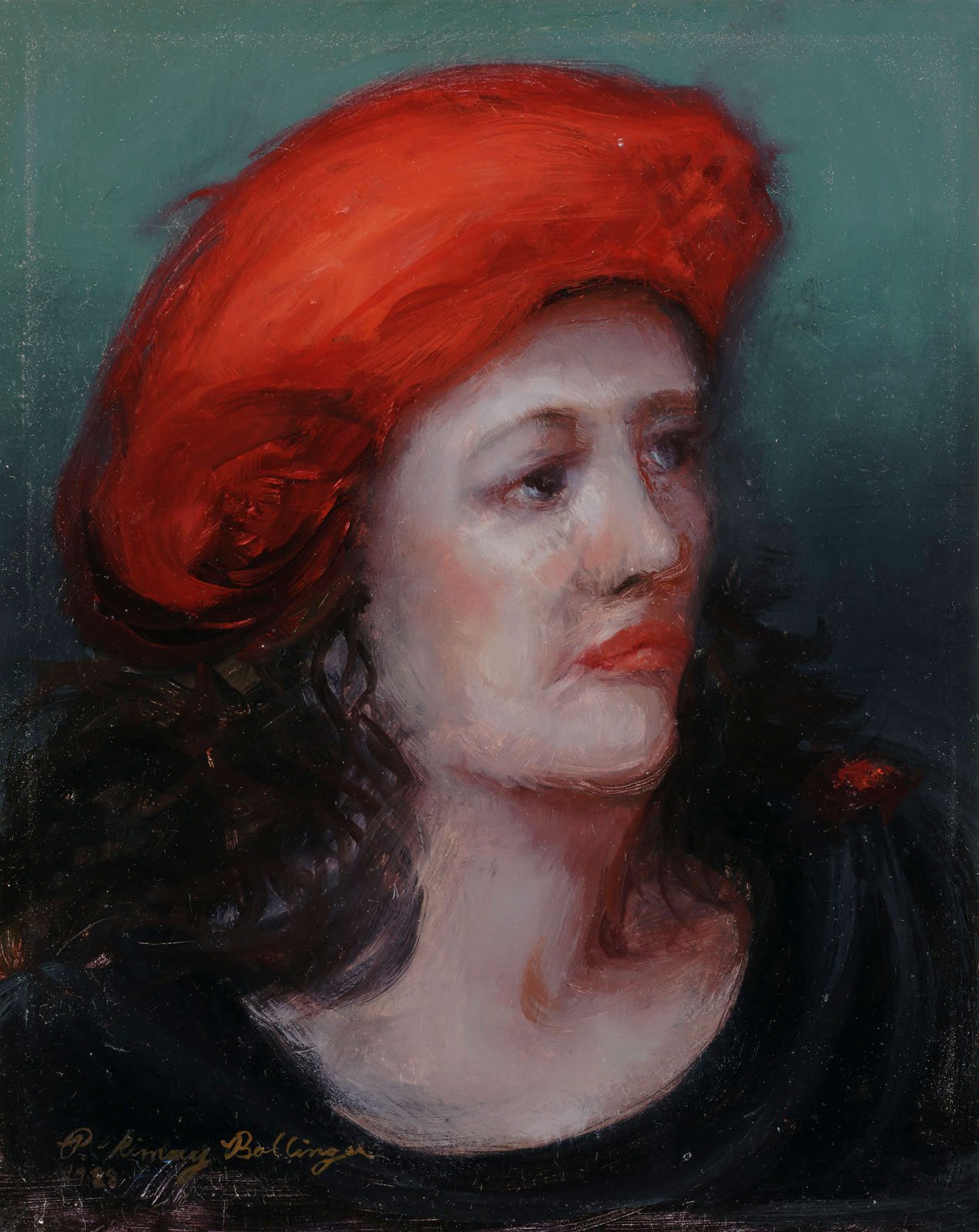 Girl in Red Beret